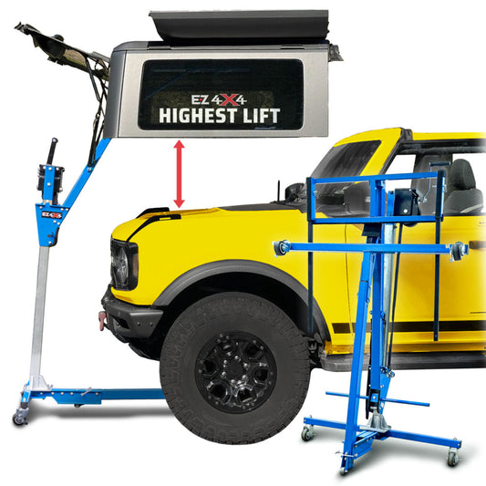 EZ4X4 2021 & Up Bronco 2DR Hard Top Remover Lift