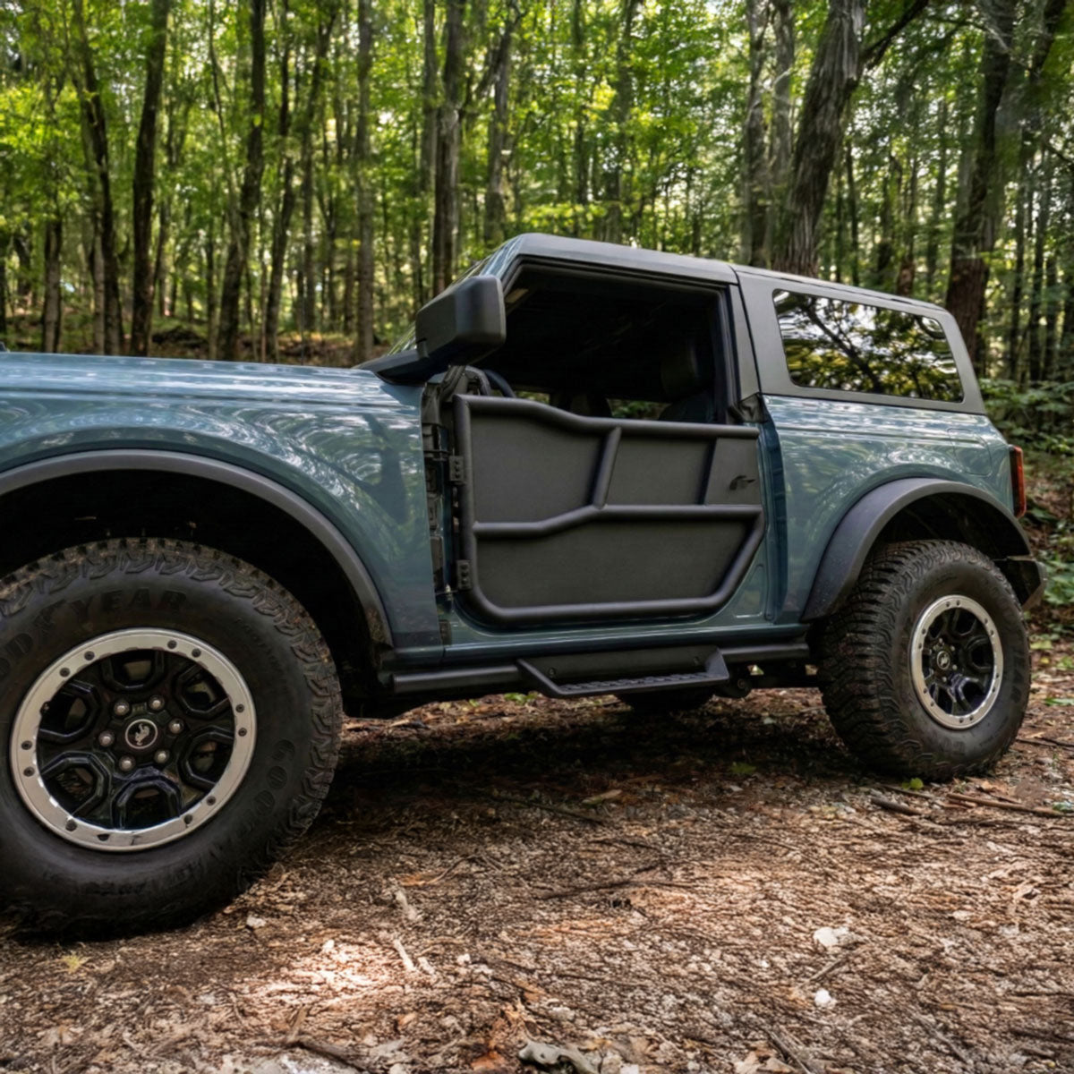 EZ4X4 2021 & Up Bronco 2DR All-Weather Panels for Alpha Tube Doors