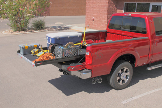 Cargo Glide Bed Slide Polished Aluminum Side Rail 6 Ft for Mid-Size Trucks - Fits 2004-2025 Chevrolet Colorado