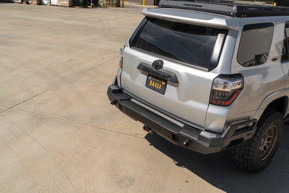 Body Armor Pro Series II Rear Bumper Swingout - High-Quality Steel, Black Powder-Coated Finish - Fits 2016-2023 Toyota Tacoma Driver Side