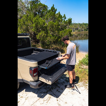 EZ4X4 Tailgate Extender & Secure Bed Box for 2020 & Up Jeep JT Gladiator – Lockable Truck Bed Storage
