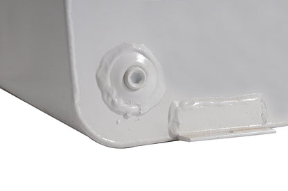 Dee Zee Long Rectangle Transfer Tank – White Steel, 39 Gal.