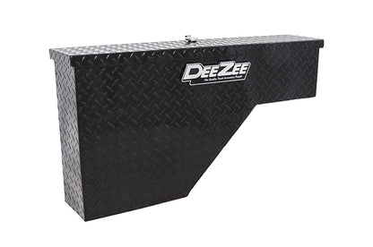 Dee Zee Wheel Well Tool Box – Gloss Black, Driver Side – Fits Full-Size Pickups