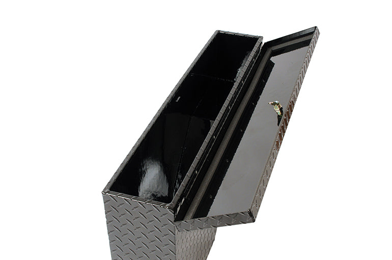 Dee Zee Wheel Well Tool Box – Gloss Black, Driver Side – Fits Full-Size Pickups