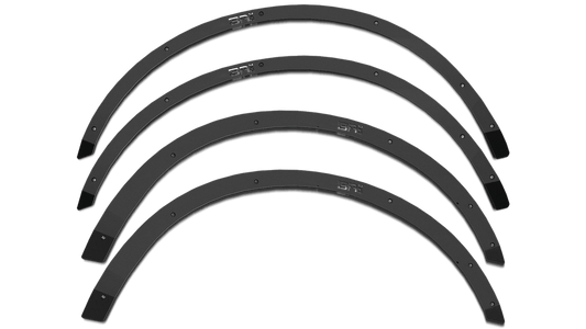 Body Armor Odyssey Fender Delete Kit - Full Wheel Well Coverage, Black Powder-Coated Steel - Fits 2021-2025 Ford Bronco