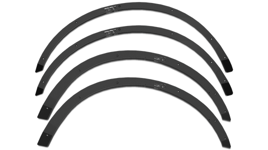 Body Armor Odyssey Fender Delete Kit - Full Wheel Well Coverage, Black Powder-Coated Steel - Fits 2021-2024 Ford Bronco