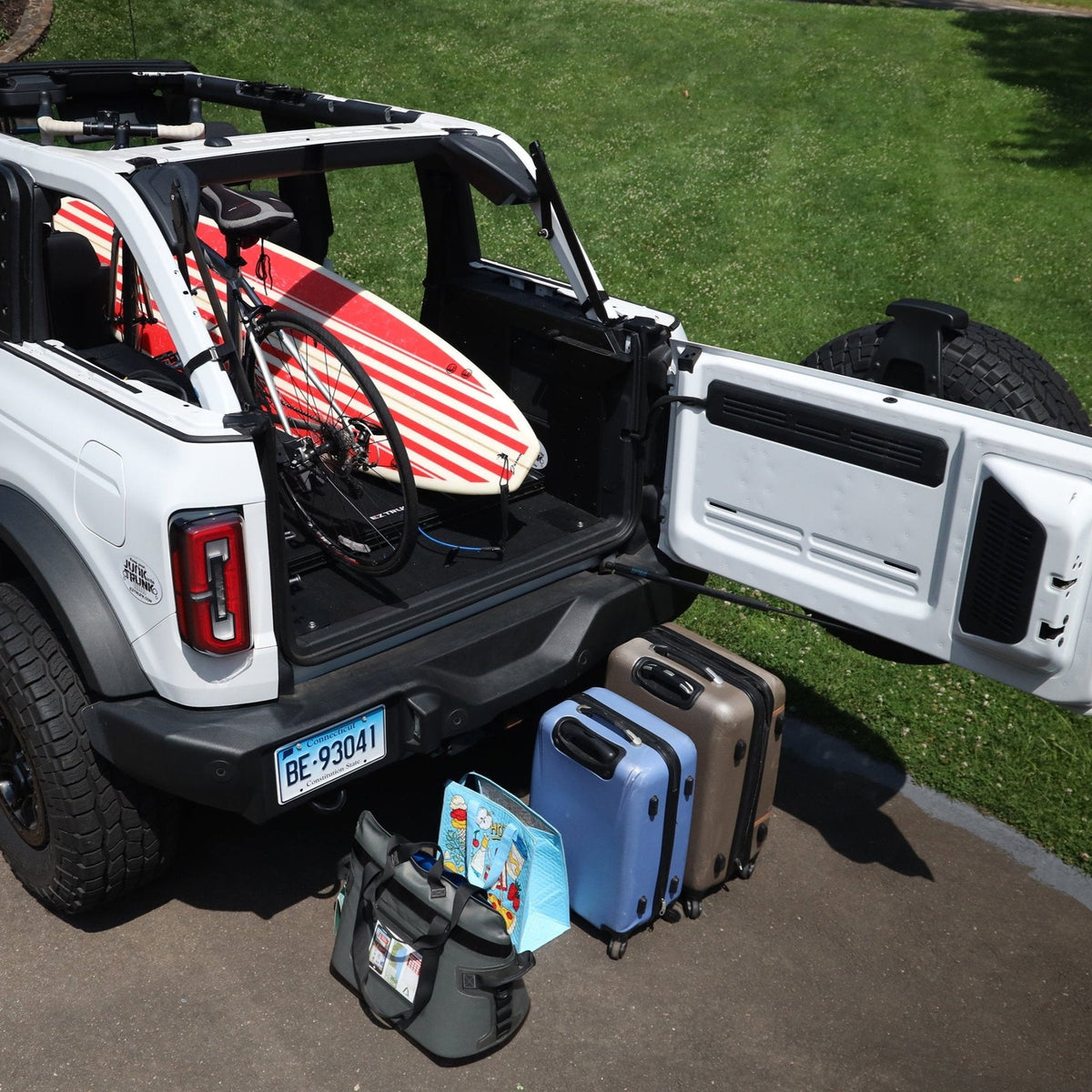 EZ4X4 2021 & Up Bronco 4DR Extreme EZTRUNK Full-Size Folding Security Trunk