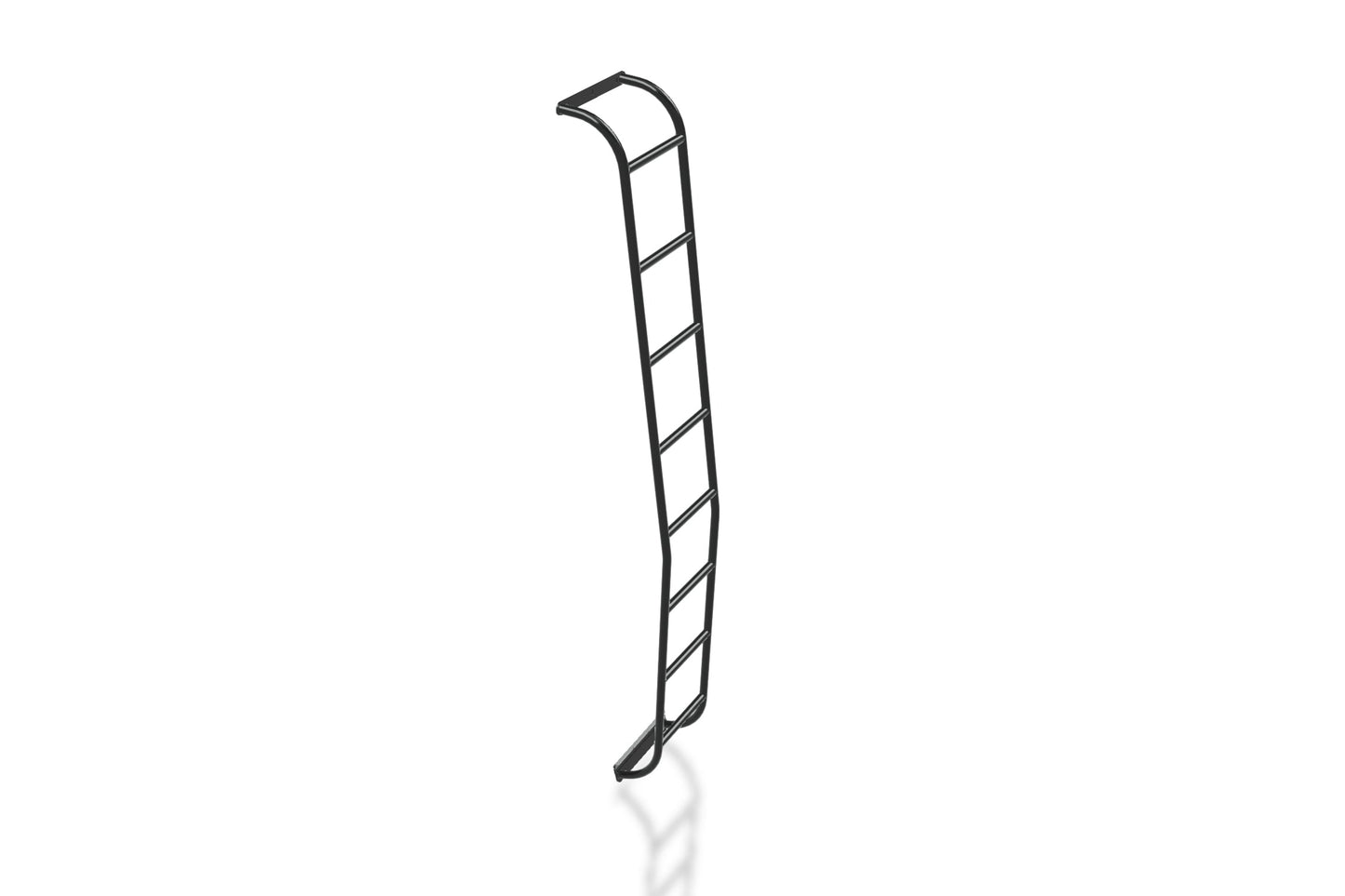 Orion Van Gear Sprinter Side Ladder – Fits 2007+ High Roof Sprinter Vans – 1.25" Aluminum, UV-Resistant Powder Coat, 2-Pc Design