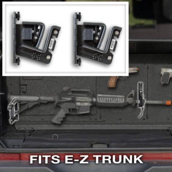 EZ4X4 Long Gun Holder – Secure Firearm Mount with Trigger Guard Protection – Fits Jeep Wrangler JK, JKU, JL, JLU