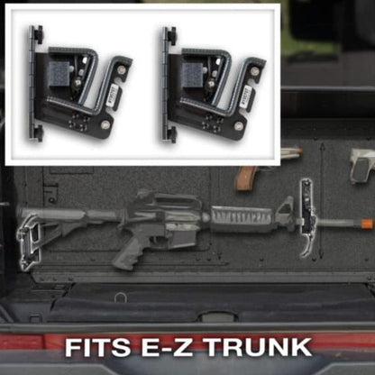 EZ4X4 Long Gun Holder – Secure Firearm Mount with Trigger Guard Protection – Fits Jeep Wrangler JK, JKU, JL, JLU