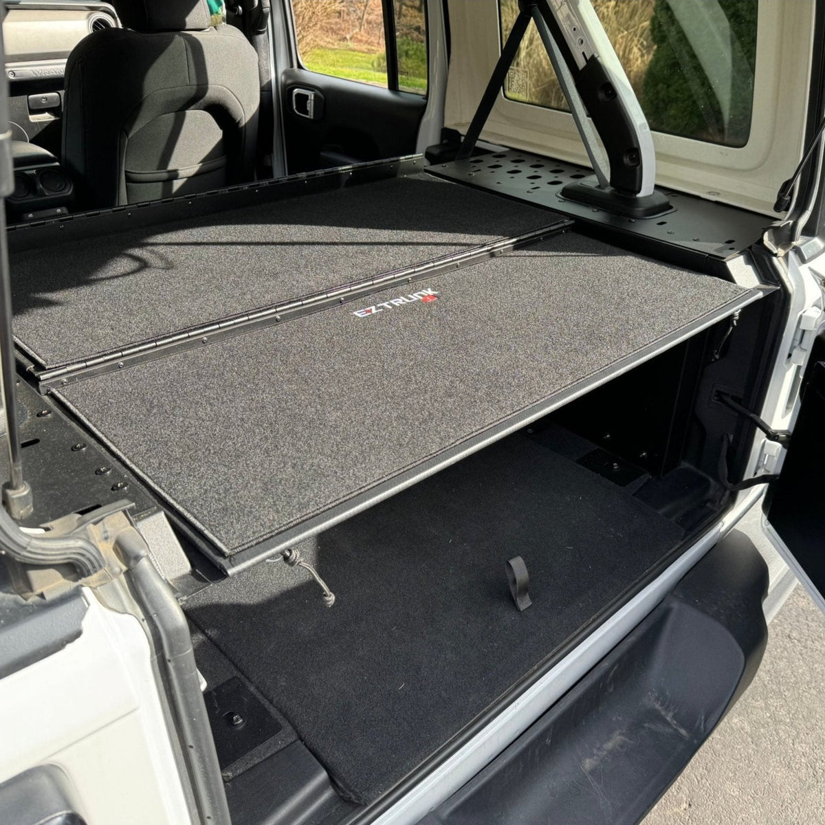 EZ4X4 2011–2018 Jeep JKU Wrangler 4DR Extreme EZTRUNK Full-Size Folding Security Trunk