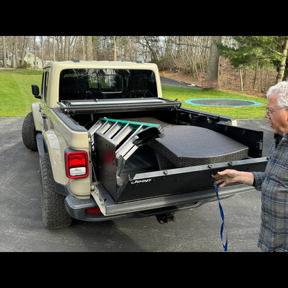 EZ4X4 Tailgate Extender & Secure Bed Box for 2020 & Up Jeep JT Gladiator – Lockable Truck Bed Storage