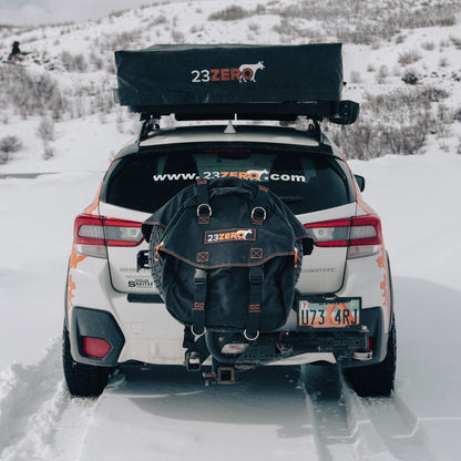 23ZERO Dirty Gear Bag for SUVs, Trucks & 4x4s - Tire-Mounted Storage for Tools, Trash, or Recovery Gear (Fits Up to 35-Inch Tires)