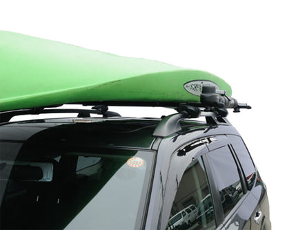 InnoRacks Multi Cradle for Cars - Fits Most Sit-On-Top Kayaks & SUPs - Includes Pads & Straps (Set of 4)