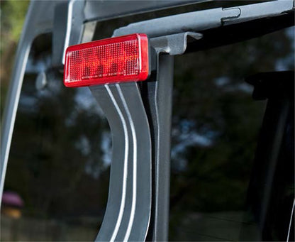 ARB Tailgate-Mounted Spare Tire Carrier Fits 2007-2018 Jeep Wrangler JK - Direct Fit for Up to 37 Inch Tires, Textured Black Steel
