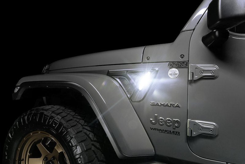 Oracle LED Side Marker Lights Sidetrack Amber/White Bulbs Set of 2