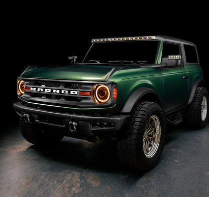Oracle 240W LED Light Bar 18000 Lumens Gray Housing Roof Mount