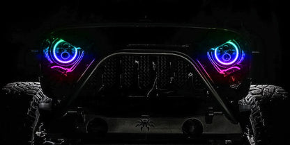 Oracle 7-Inch LED Headlights with ColorSHIFT Hub DOT/SAE