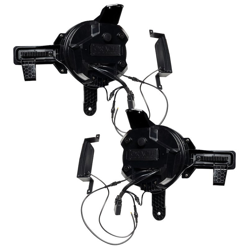 Oracle Oculus LED Headlights with White Halo and Amber Turn Signal