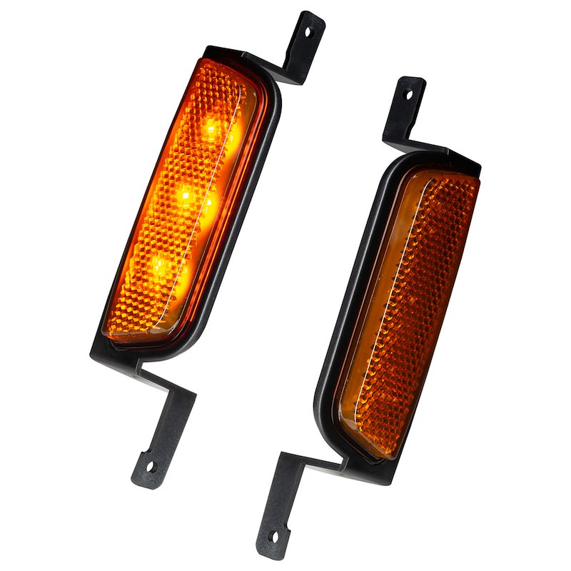 Oracle Oculus LED Headlights with White Halo and Amber Turn Signal