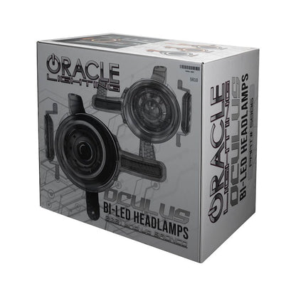 Oracle Oculus LED Headlights with White Halo and Amber Turn Signal