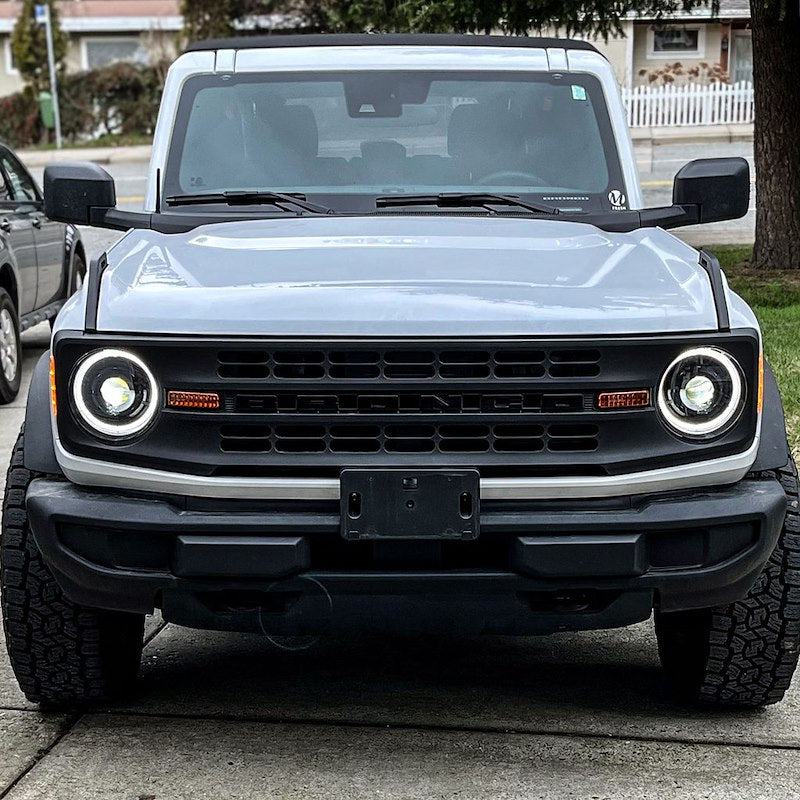Oracle Oculus LED Headlights with White Halo and Amber Turn Signal