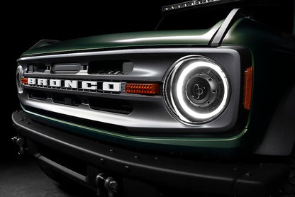 Oracle Oculus LED Headlights with White Halo and Amber Turn Signal