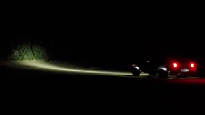Oracle 60W LED Spotlight Round Black Housing Combo Beam