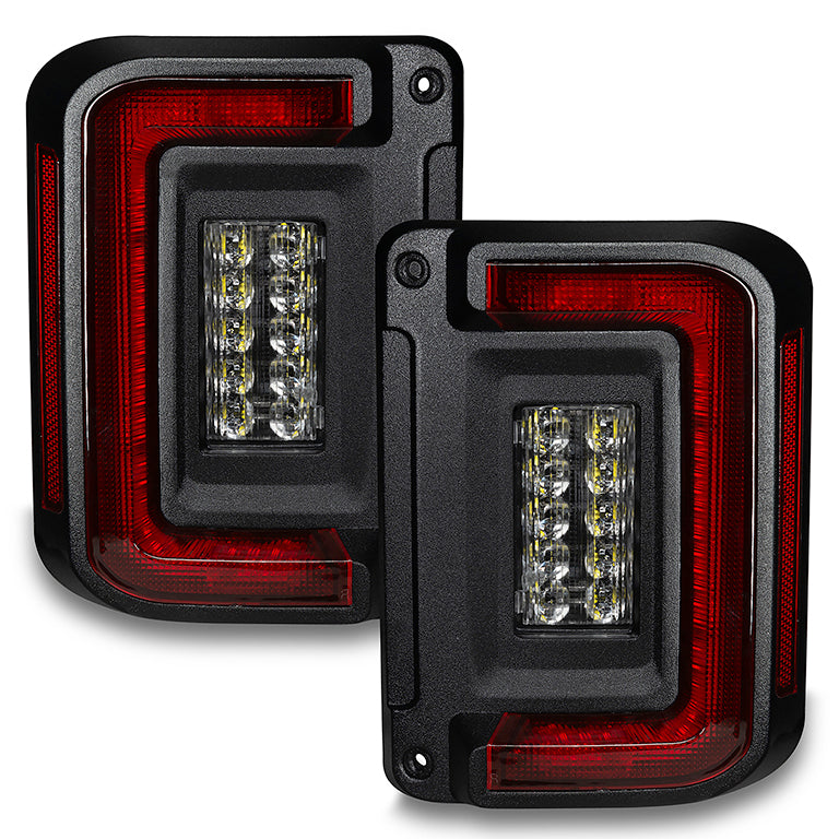 Oracle LED Tail Lights Clear Lens Flush Mount Black Housing