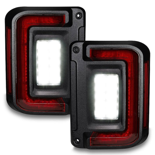 Oracle LED Tail Lights Clear Lens Flush Mount Black Housing