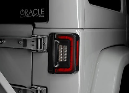 Oracle LED Tail Lights Clear Lens Flush Mount Black Housing