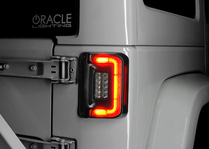 Oracle LED Tail Lights Clear Lens Flush Mount Black Housing