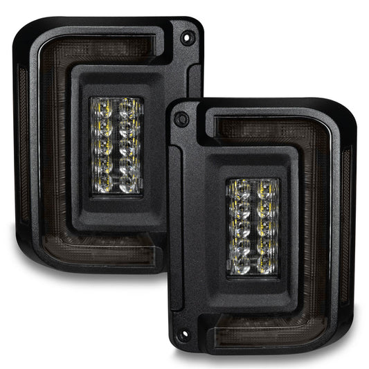 Oracle LED Tail Lights Tinted Lens Flush Mount with Reverse LEDs