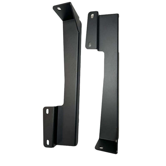 EGR Truck Bed Floor Support RollTrac for 2024-2025 Ford Ranger, steel brackets with textured black powder coat finish.
