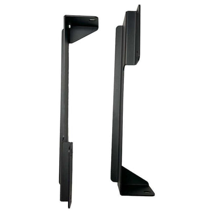 EGR J-Brace Steel Truck Bed Floor Support for 2024 Ford Ranger, featuring a textured black powder coat finish.
