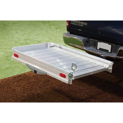 Husky Towing Trailer Hitch Cargo Carrier with Ramp - Fits 2" Receiver