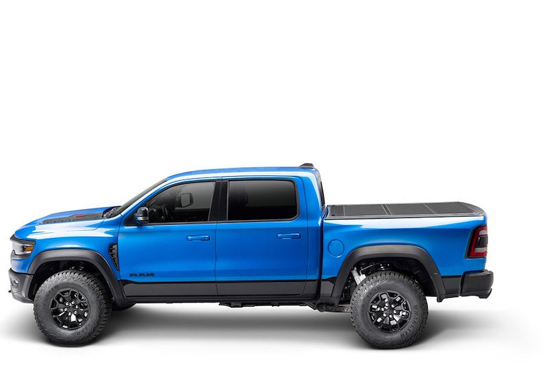 UnderCover Ultra Flex Hard Folding Tonneau Cover 6.5 Ft. Fits 2019-25 Ram 1500 (New Body Style) w/o RamBox and w/o Multifunction Tailgate