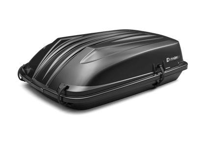 DuraLiner Roof Top Cargo Box for Pickup Trucks & SUVs - Compatible With Vehicles With Cross Bars - High Density Polyethylene (Black, 20 Cubic Feet)