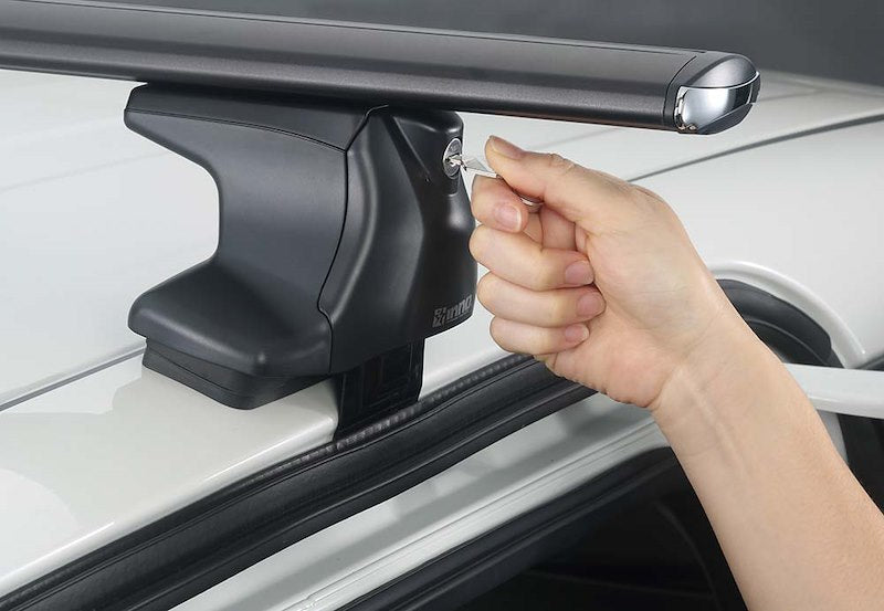 InnoRacks Aero Base Stays for Cars, Crossovers & SUVs with Smooth Roofs - 2 7/8″ Height, Black (Set of 4)
