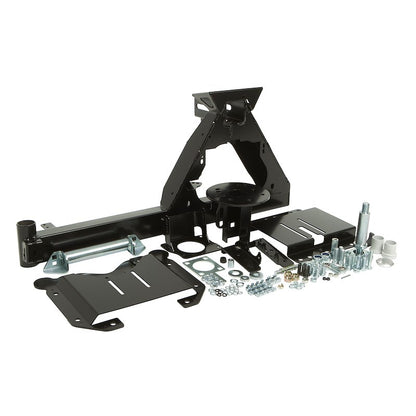 ARB Spare Tire Carrier for SUV – Fits 2007-2018 Jeep Wrangler JK – Black Steel, Tailgate Mount, Holds Up to 37-Inch Tire