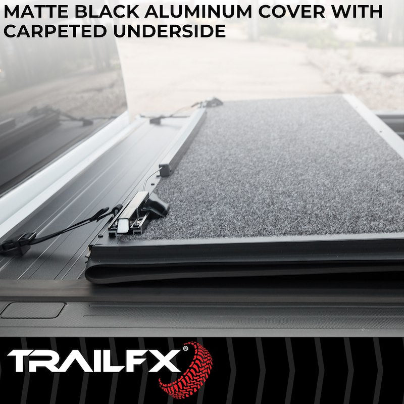 TrailFX Hard Trifold Tonneau Cover for Pickup Trucks - Fits 2022-26 Ford Maverick - 5'