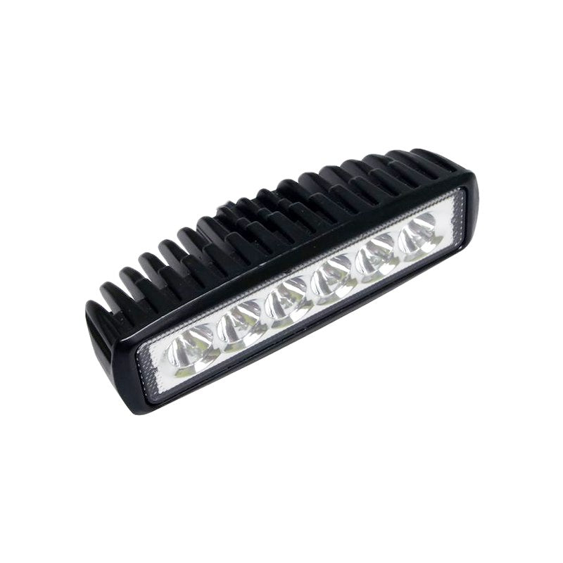 TrailFX 6" LED Fog Light for Off-Road Pickup Trucks, Off-Road Vehicles, SUVs - 18W, 1800 Lumens, 30° Spot Beam, IP67 Rated
