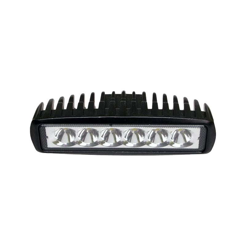 TrailFX 6" LED Fog Light for Off-Road Pickup Trucks, Off-Road Vehicles, SUVs - 18W, 1800 Lumens, 30° Spot Beam, IP67 Rated