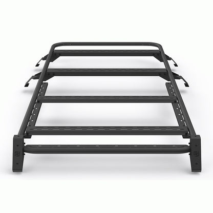 ZROADZ Roof Rack for 2021-2024 Ford Bronco 2-Door - Includes 8 LED Pods and 30-Inch Slim Light Bar