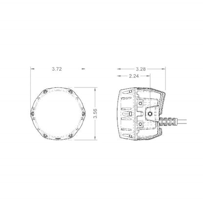 ARB NACHO Quatro LED Auxiliary Off-Road Flood Light Set