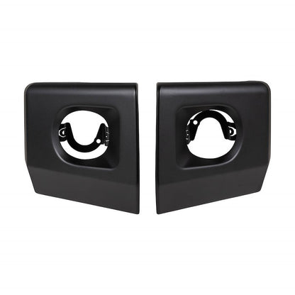 ARB Bumper End Set for Truck – Fits 2011-2016 Ford F-250 / F-350 Super Duty – Black Steel, With Fog Light Cutouts (2PC)