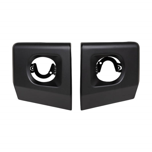 ARB Bumper End Set for Truck – Fits 2011-2016 Ford F-250 / F-350 Super Duty – Black Steel, With Fog Light Cutouts (2PC)
