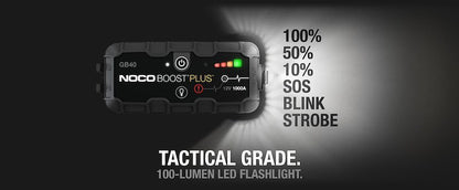 NOCO Portable Lithium Jump Starter for Cars, Trucks, RVs, Boats & More up to 6L Gas or 3L Diesel Engines - 12V 1000A
