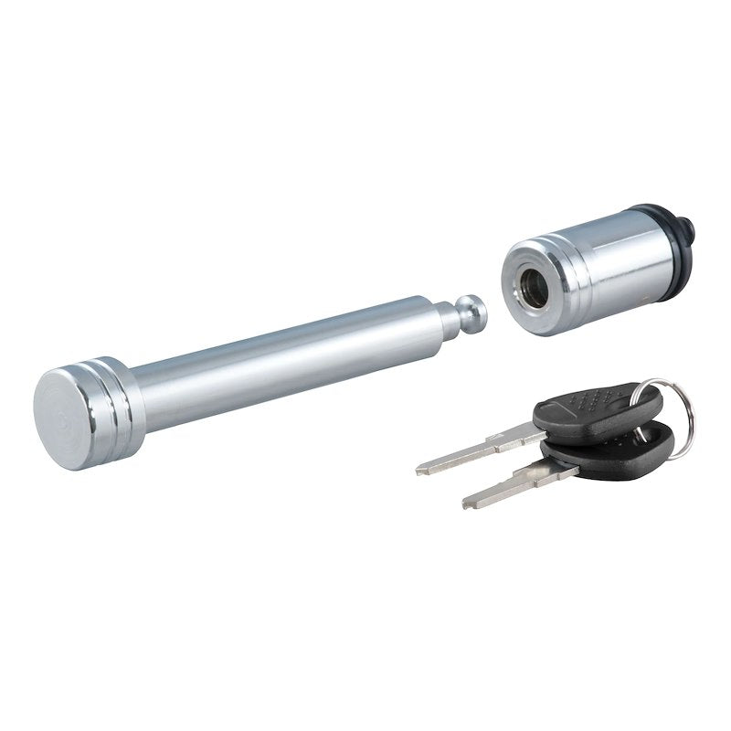 CURT Hitch Lock – 5/8" Barbell Pin for 2 & 2-1/2 Inch Receiver ,Chrome