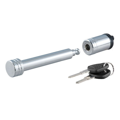 CURT Hitch Lock – 5/8" Barbell Pin for 2 & 2-1/2 Inch Receiver ,Chrome